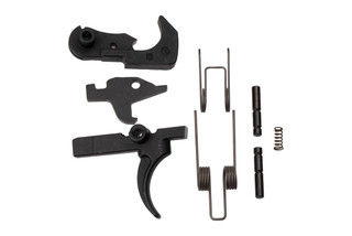 CMMG AR-15 Mil-Spec Trigger Kit has a single stage design with curved trigger shoe